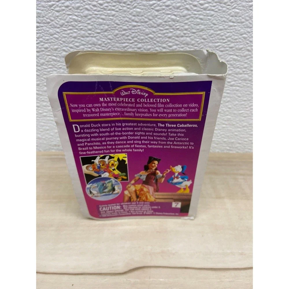 Vintage 1996 Mc Donalds Happy Meal Toy Disney The Three Caballeros